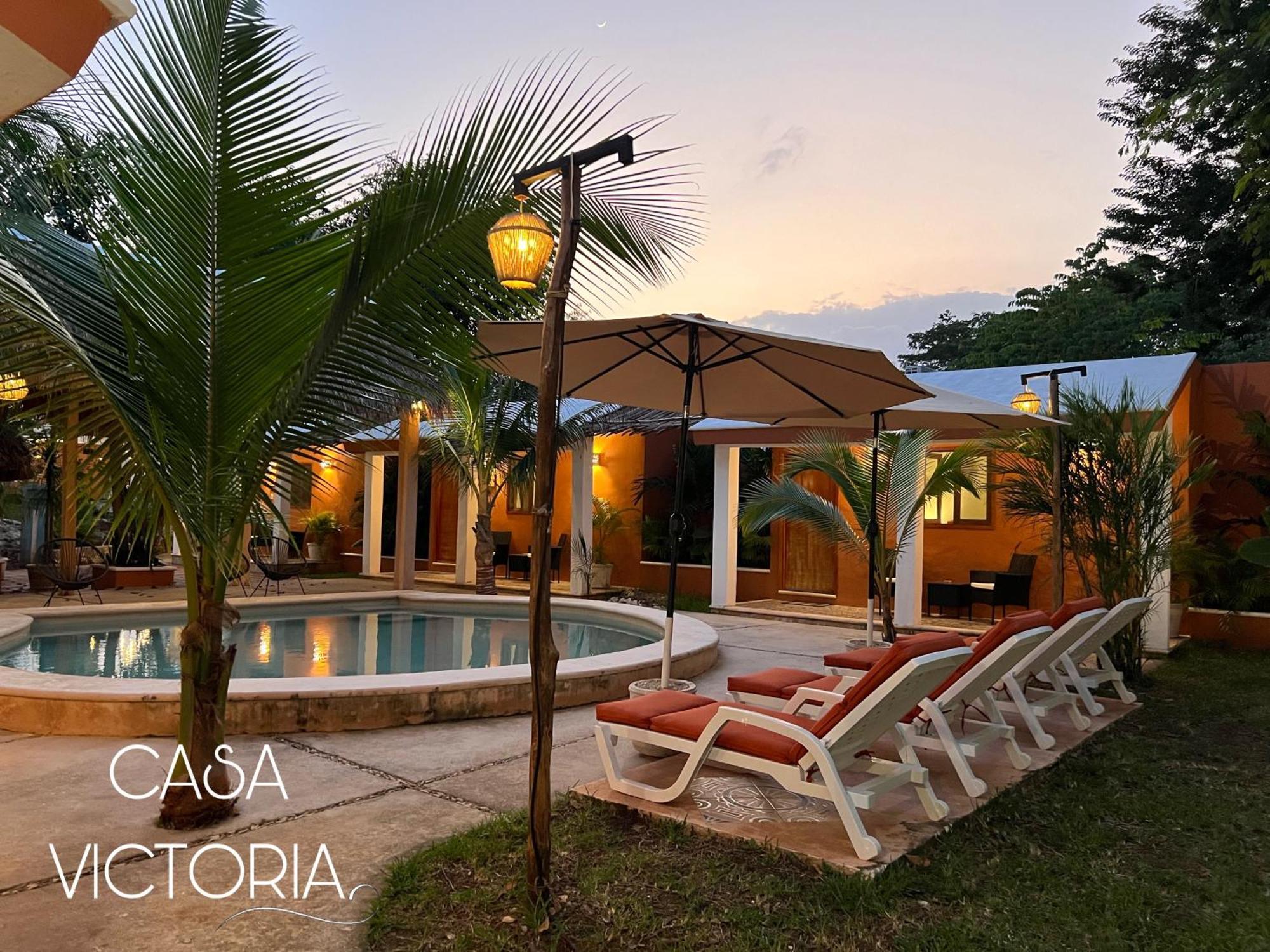 Casa Victoria Lejlighed Chichén-Itzá Eksteriør billede